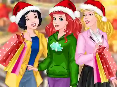 Игра Princesses at After Christmas Sale онлайн