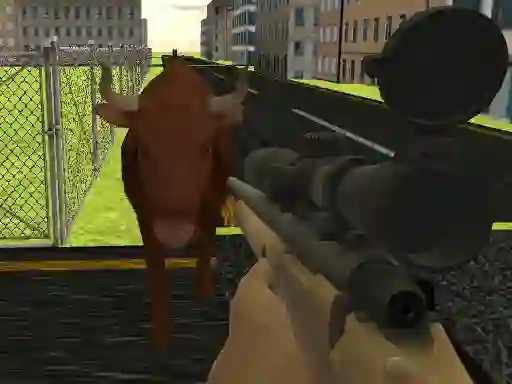 Игра Angry Bull Shooter онлайн