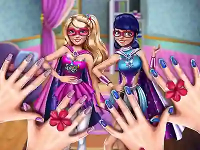 Игра Princess Superheroes: Beauty Salon онлайн