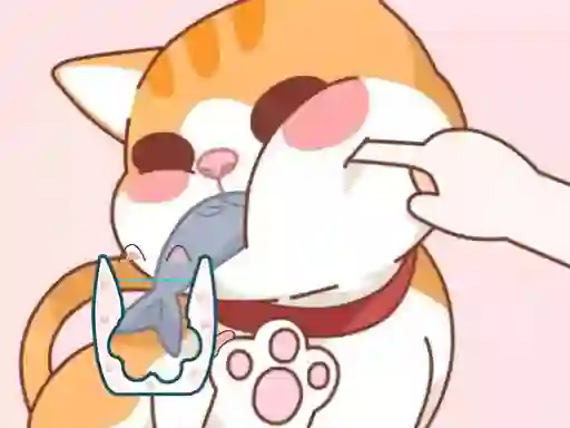 Игра Happy Cat Puzzle онлайн