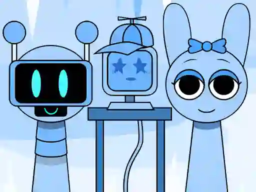 Игра Huggy Mix Sprunki Music Box онлайн