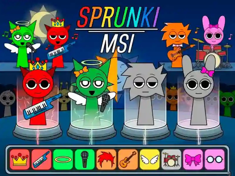 Игра Sprunki.MSI онлайн