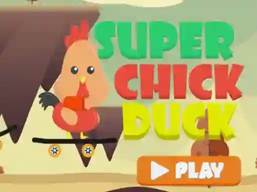 Игра Super Chick Duck онлайн
