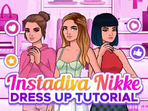 Игра Instadiva Nikke Dress Up Tutorial онлайн