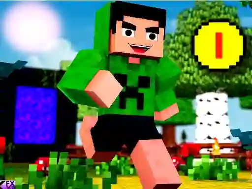 Игра Block Craft Jumping онлайн