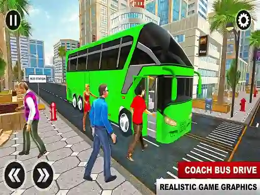 Игра Euro Coach Bus City Extreme Driver онлайн