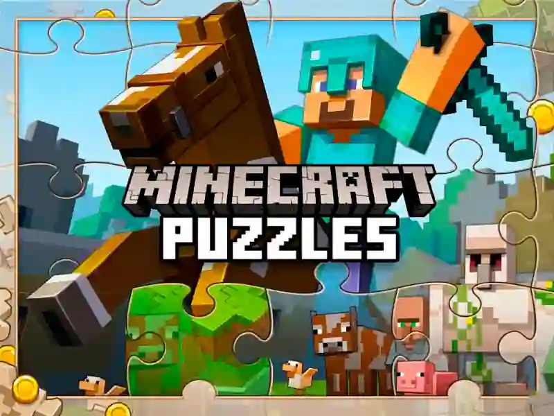Игра Minecraft Puzzles онлайн
