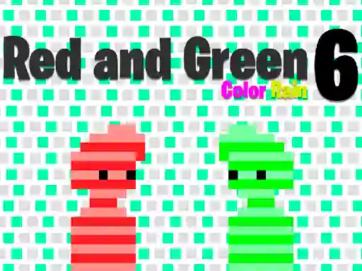 Игра Red and Green 6 Color Rain онлайн