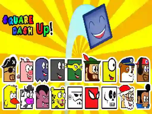 Игра Square Dash Up онлайн