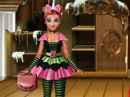 Игра Annie Halloween Party онлайн