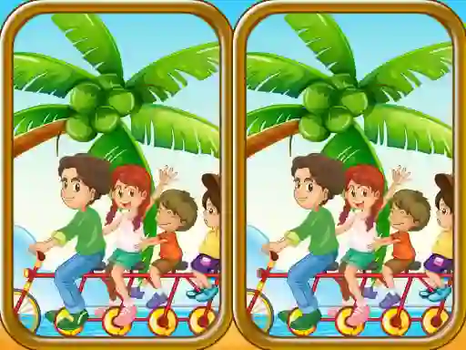 Игра Summer Beach Differences онлайн