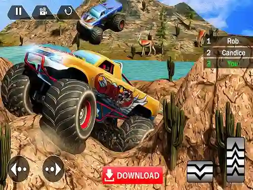 Игра Racing Monster Truck онлайн