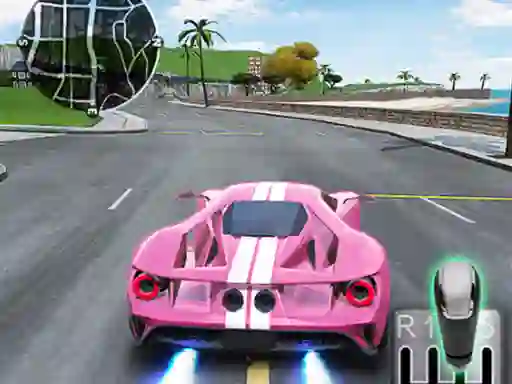 Игра Traffic Zone Car Racer онлайн