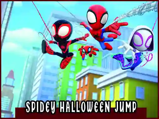 Игра Spidey Halloween Jump онлайн