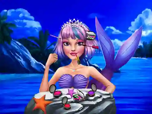 Игра Mermaid Princess New Makeup онлайн