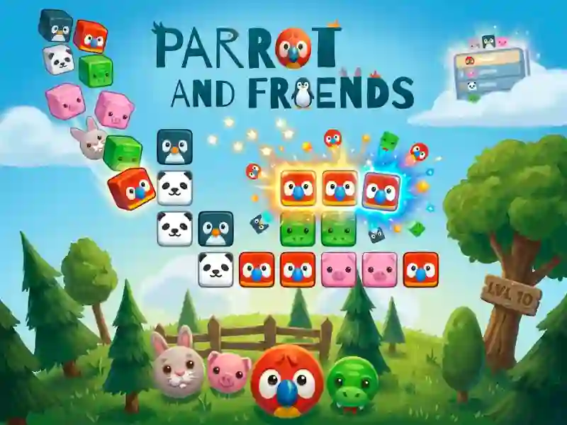 Игра Parrot and Friends онлайн