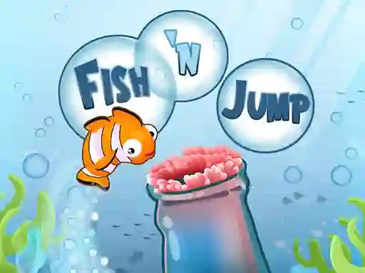 Игра Fish and Jump онлайн