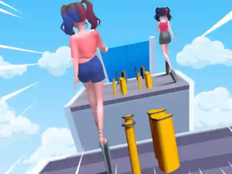 Игра High Heels Collect Run онлайн