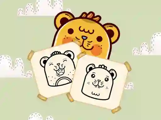 Игра Happy Hamster Coloring онлайн