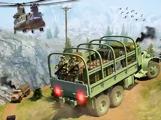 Игра Army Cargo Transport Driving онлайн