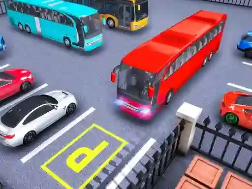 Игра Real Bus Parking Pick and Drop онлайн
