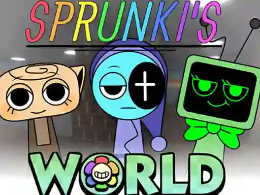 Игра Sprunkis WORLD All MOD онлайн