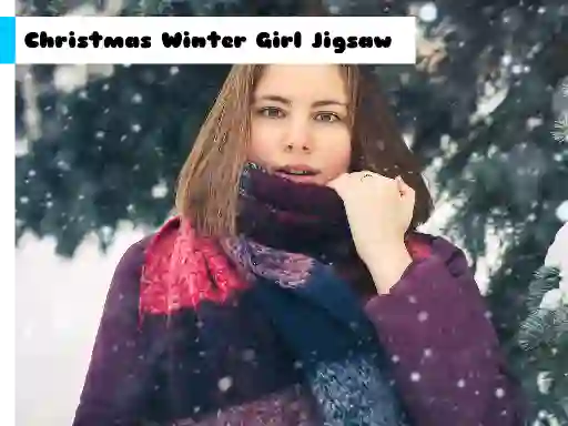 Игра Christmas Winter Girl Jigsaw онлайн