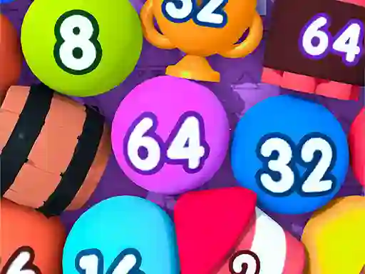 Игра Bubble Merge 2048 онлайн