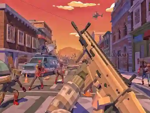 Игра Polygon War Z Zombie онлайн