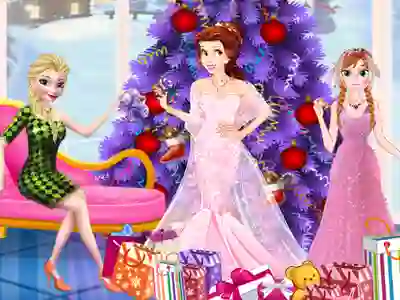 Игра Girls Christmas Party Prep онлайн
