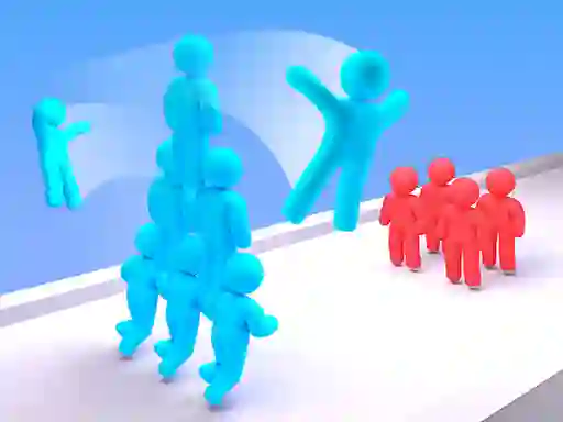 Игра Crowd Stack Race 3D онлайн
