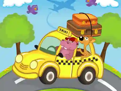 Игра Animal Cars Match 3 онлайн