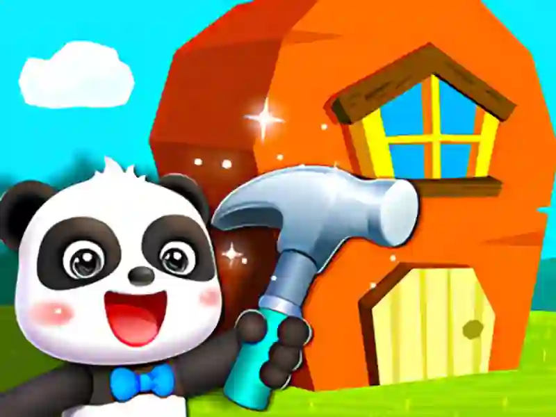 Игра Baby Panda House Design онлайн