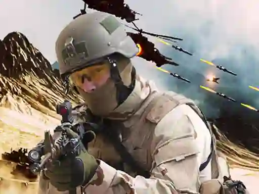 Игра Modern Commando Combat онлайн