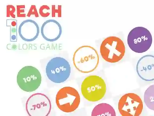 Игра Reach 100 Game of dots онлайн