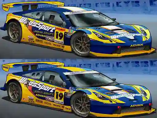Игра Spot Differences: Race Car онлайн