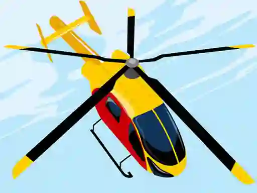 Игра Dangerous Helicopter Jigsaw онлайн