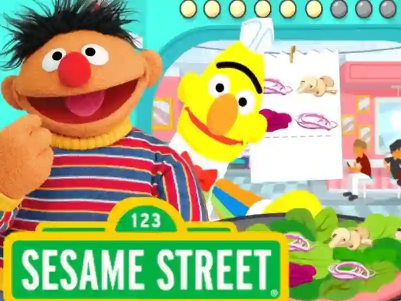 Игра 123 Sesame Street: Super Salad Diner онлайн
