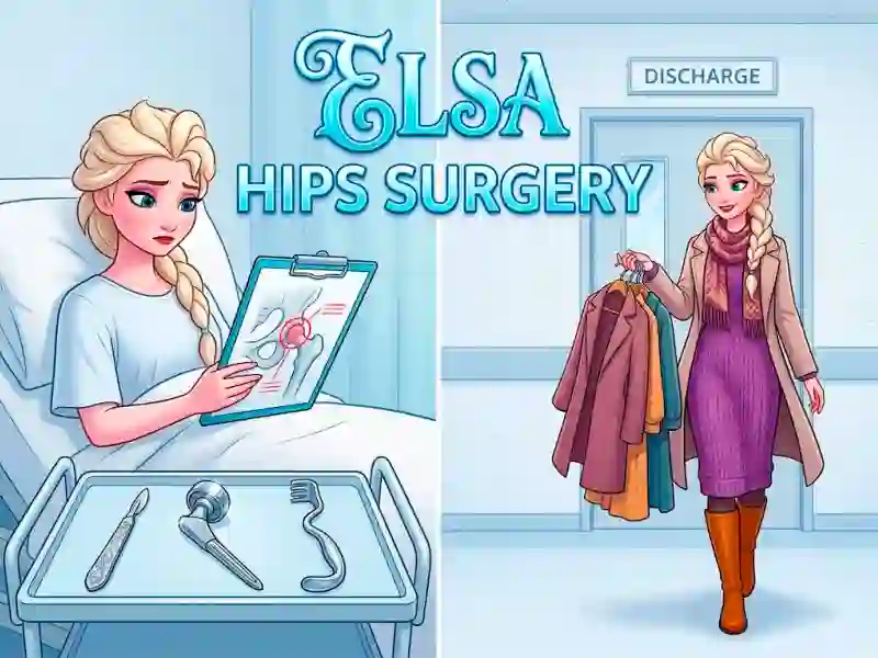 Игра Elsa Hips Surgery онлайн