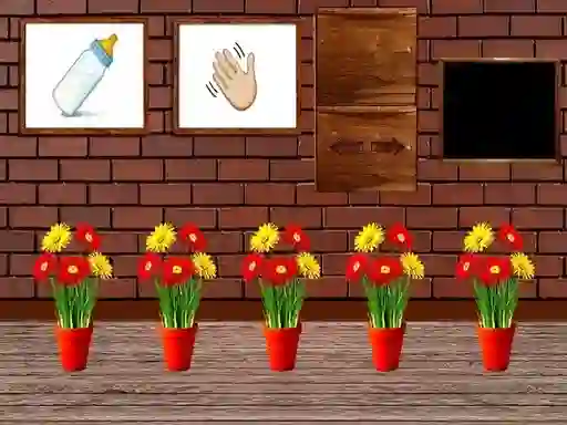 Игра Flower House Escape онлайн