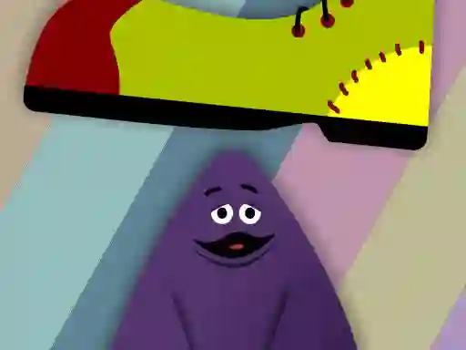 Игра Grimace vs giant clown shoes онлайн