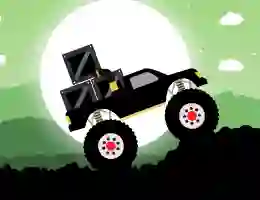 Игра Monster Truck Forest Delivery онлайн