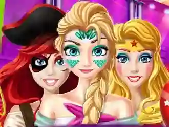 Игра Halloween Princess Party онлайн