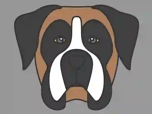 Игра Doggy Face Coloring онлайн