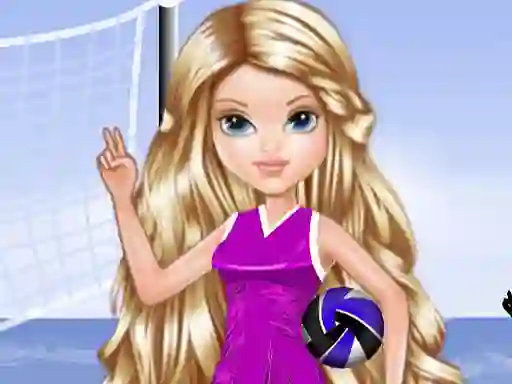 Игра Barbie Volleyball Dress онлайн