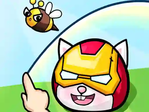 Игра Pets vs Bees онлайн