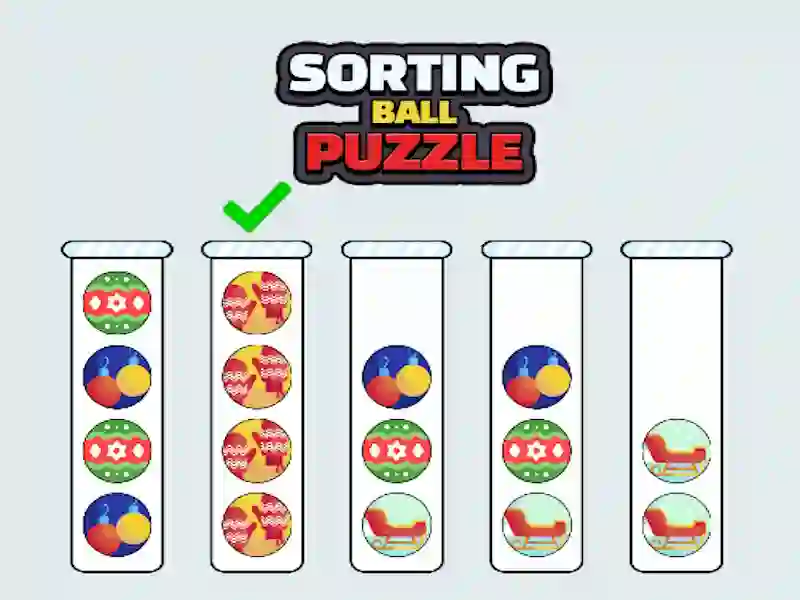 Игра Sorting Ball Puzzle онлайн