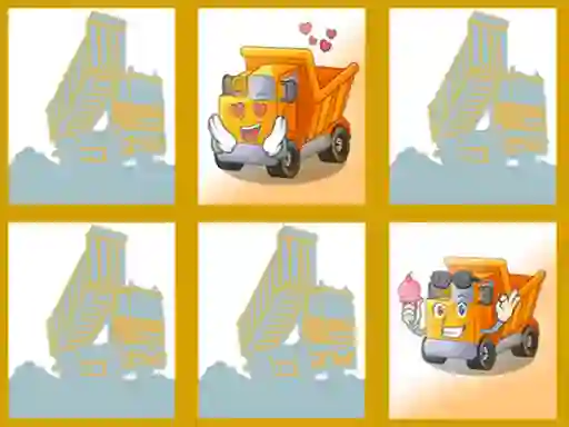Игра Dump trucks memory онлайн