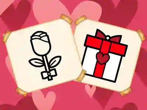 Игра Valentine Present Coloring онлайн
