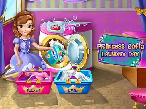 Игра Young Princess Laundry Day онлайн
